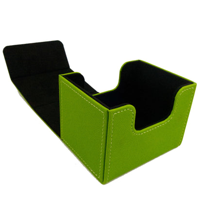 Deck Box - 100 Card Sideload - Light Green (Black)