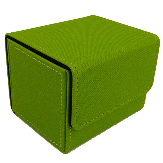 Deck Box - 100 Card Sideload - Light Green (Black)