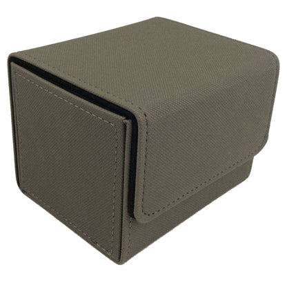 Deck Box - 100 Card Sideload - Grey (Black)