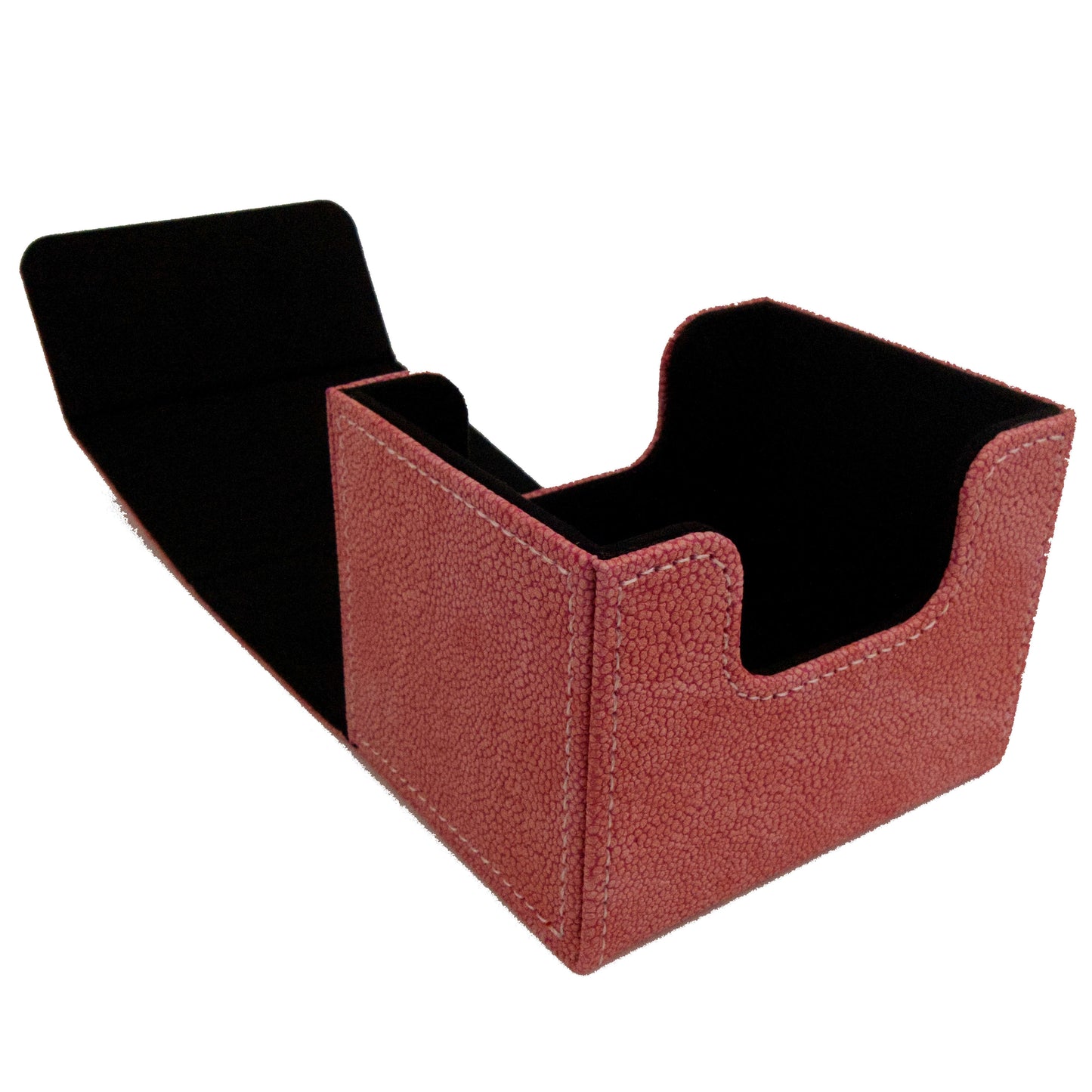 Deck Box - 100 Card Sideload - Scale Pink (Black)