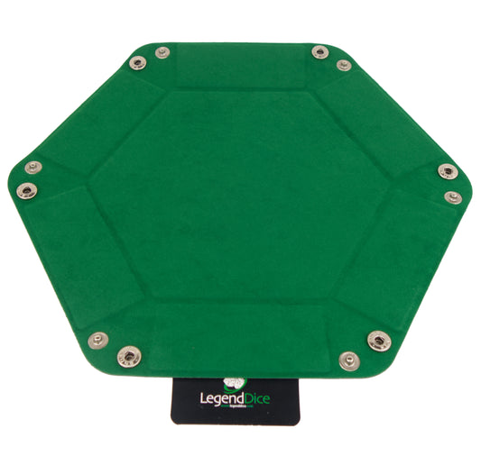 HEX Bonded Dice Tray - Emerald