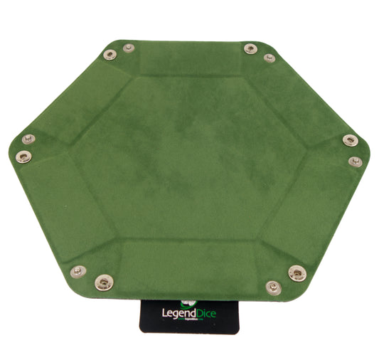 HEX Bonded Dice Tray - Grass