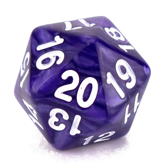 D20 - Spin Down - Pearl Purple