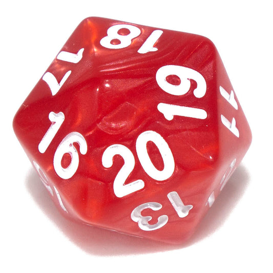 D20 - Spin Down - Pearl Red