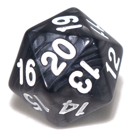 D20 - Spin Down - Pearl Black