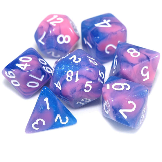 7 Dice Poly Set - Sweets - Miami Vice