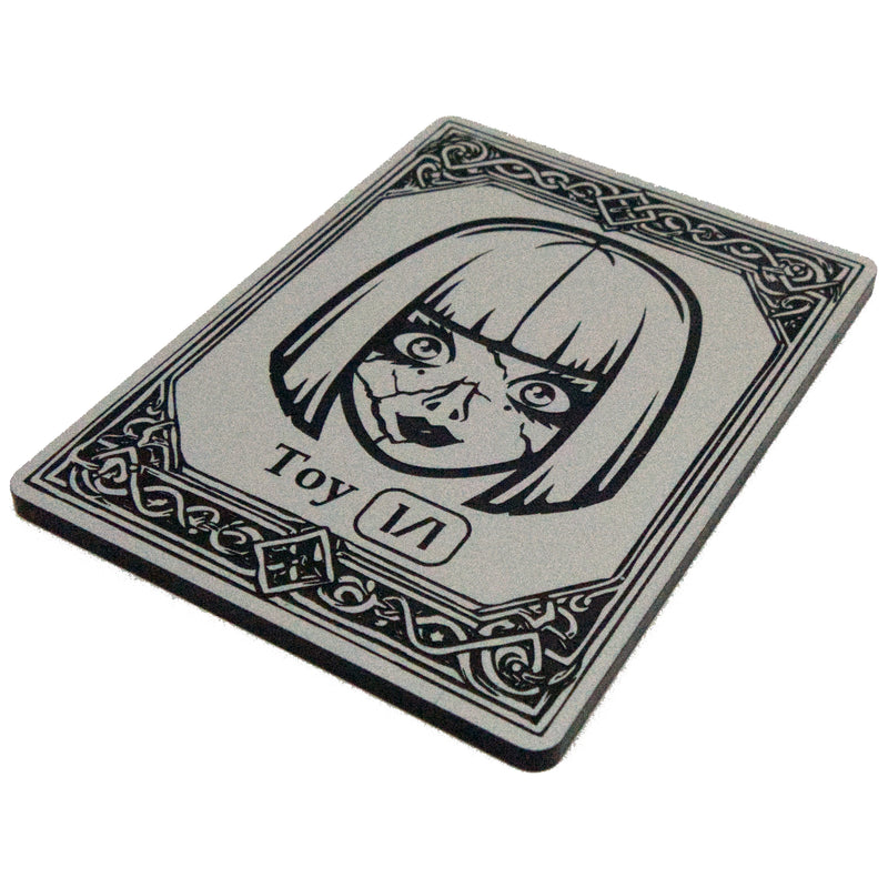 Acrylic Token - Toy 1/1 - Black (Silver)