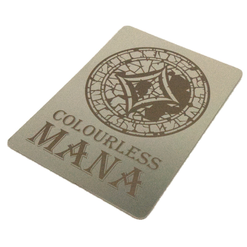 Metal Token - Mana Marker - Stone Diamond Grey