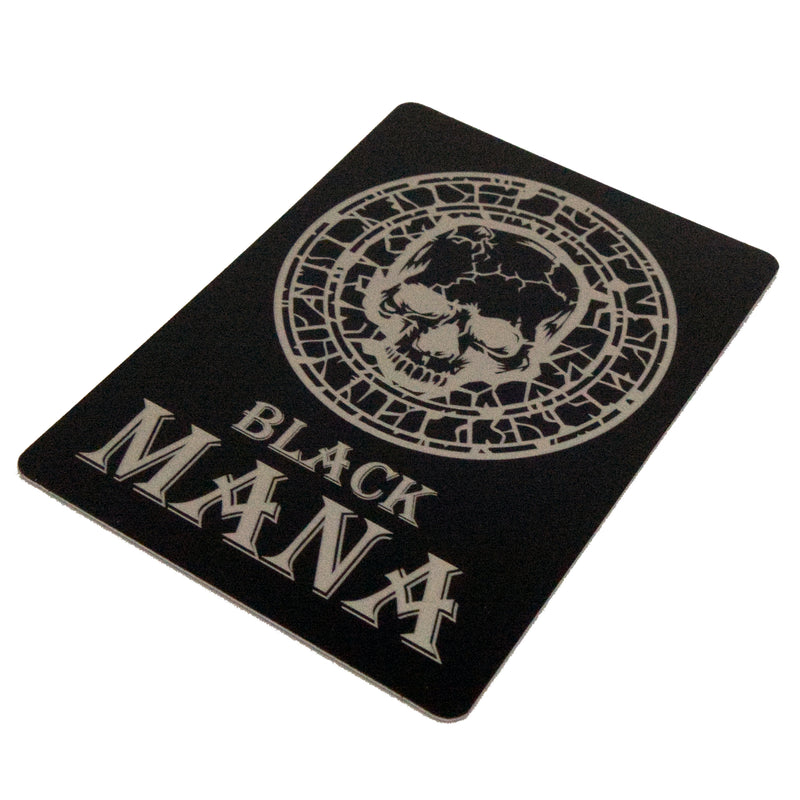 Metal Token - Mana Marker - Stone Skull Black