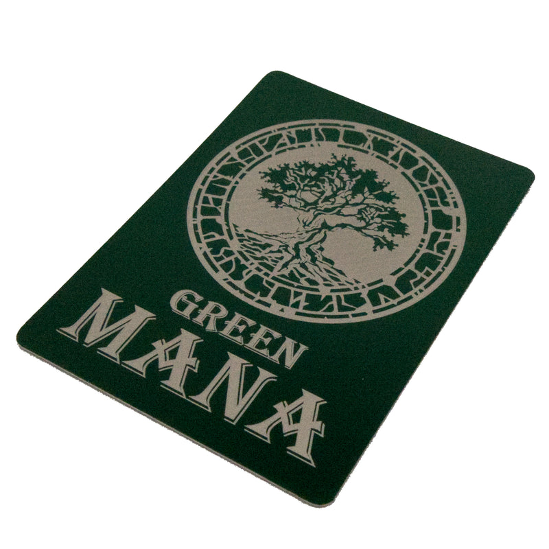 Metal Token - Mana Marker - Stone Tree Green