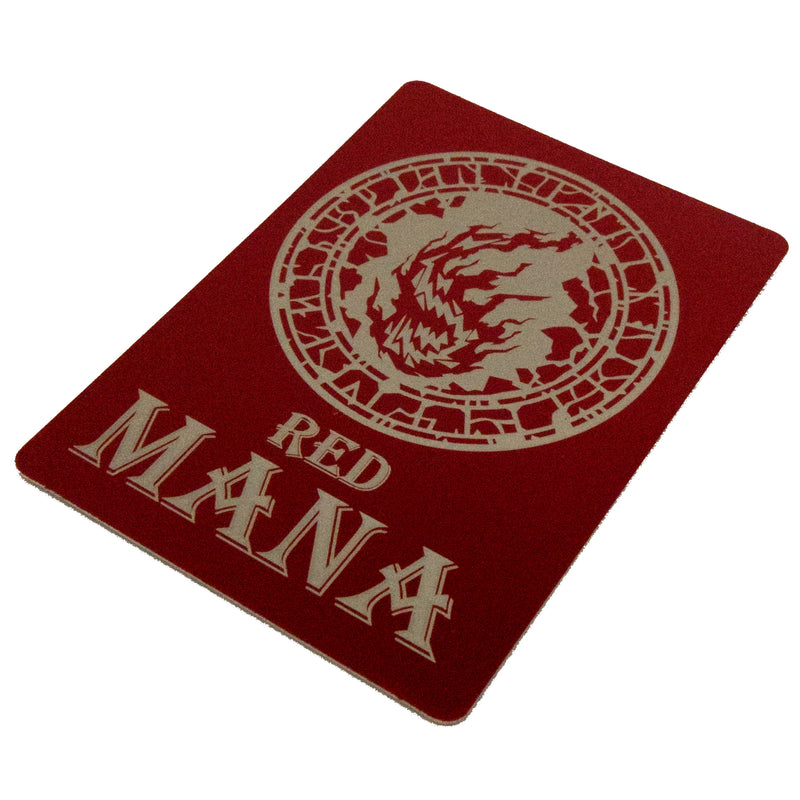 Metal Token - Mana Marker - Stone Flame Red
