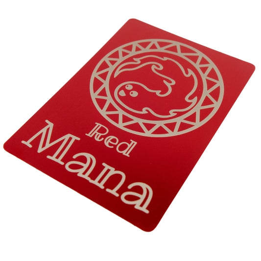 Metal Token - Mana Marker - Cute Flame Red