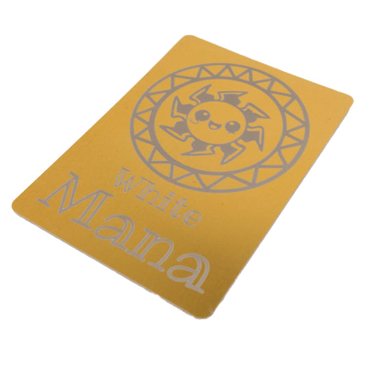Metal Token - Mana Marker - Cute Sun Gold