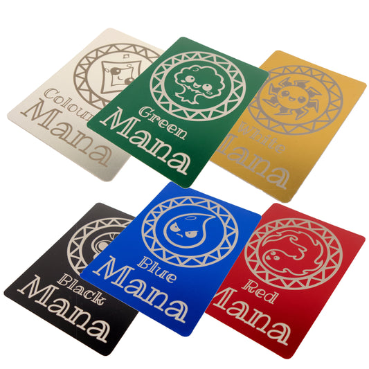 Metal Token - Mana Marker - Cute Full Set x6