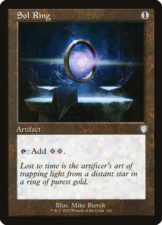 Altered Art - Sol Ring