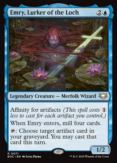 Altered Art - Emry, Lurker of the Loch