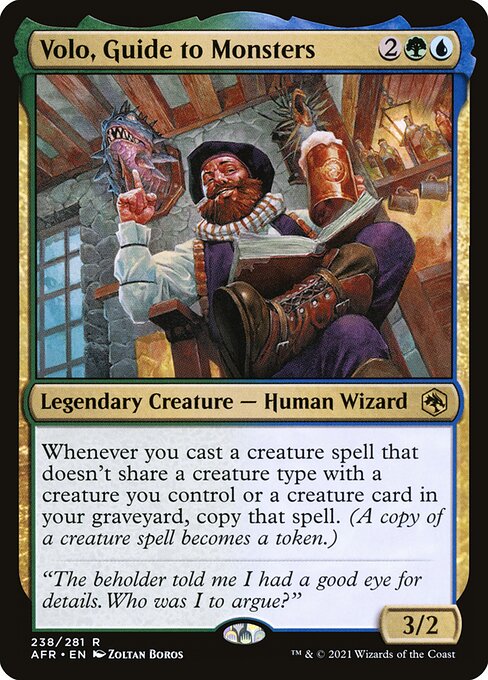 Altered Art - Volo, Guide to Monsters