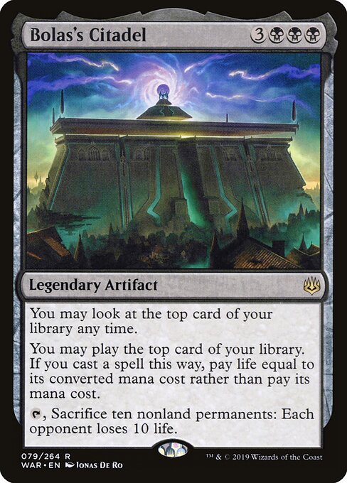 Altered Art - Bolas's Citadel