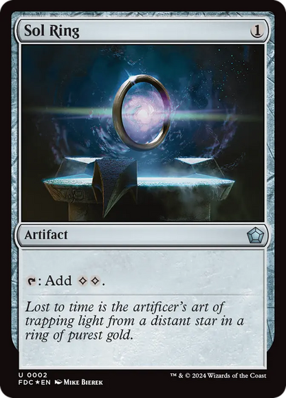 Altered Art - Sol Ring