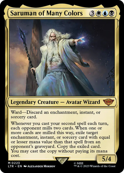 Altered Art - Saruman of Many Colors