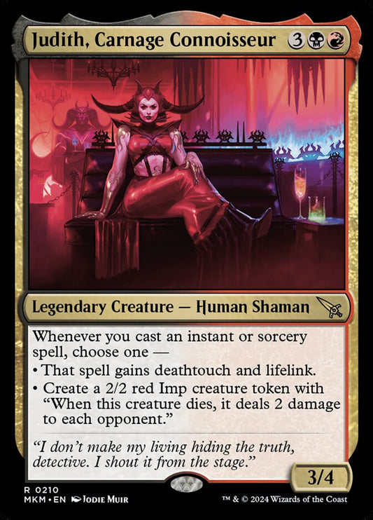 Judith, Carnage Connoisseur (Commission)