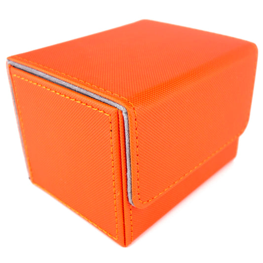 Deck Box - 100 Card Sideload - Orange (Grey)