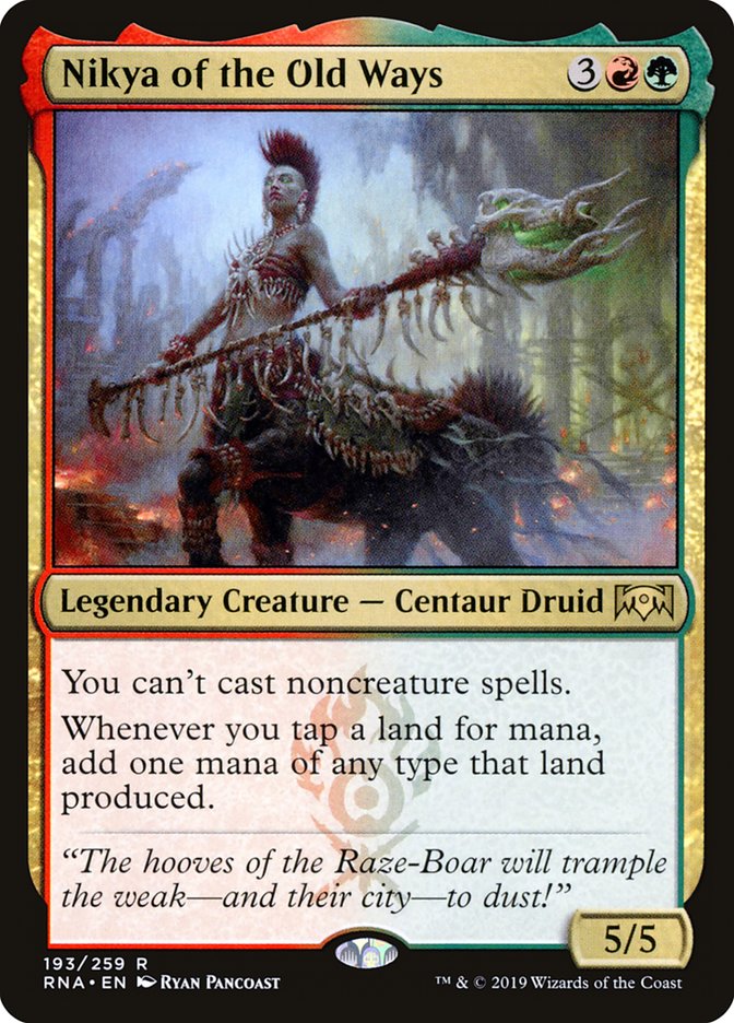 Altered Art Commission - Nikya of the old ways